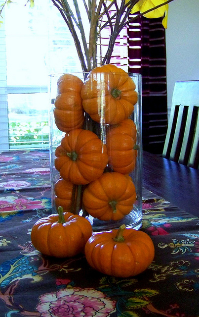pumpkin centerpiece ideas